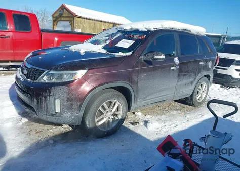 2015 Kia Sorento Lx из США, поврежденный, VIN 5XYKTDA65FG572761